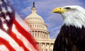 Flag, Capitol, Eagle